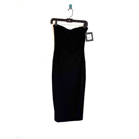 Norma Kamali Strapless Dress in Black Small - Picture 5 of 7
